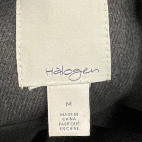 Halogen Brand Nordstrom Zip Up Cloak Blazer Heavyweight Boxy Poncho A-09 - Picture 4 of 7